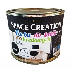 Farba tablicowa CZARNA  Space Creation 0,5l