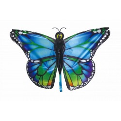 Latawiec duży błękitny motyl