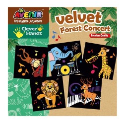 Velvet kolorowanka - Muzycy z dżungli